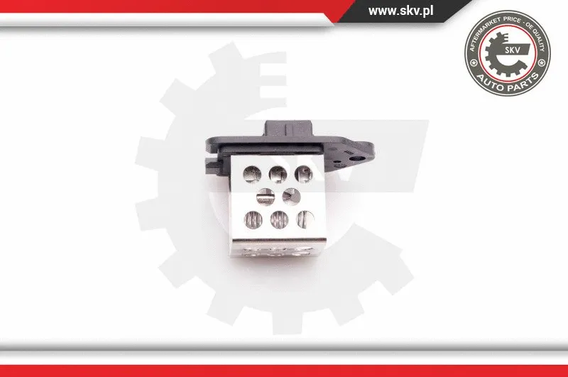 Resistor, interior blower