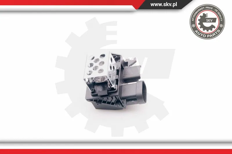 Resistor, interior blower