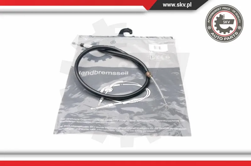 Cable Pull, parking brake (25SKV386)