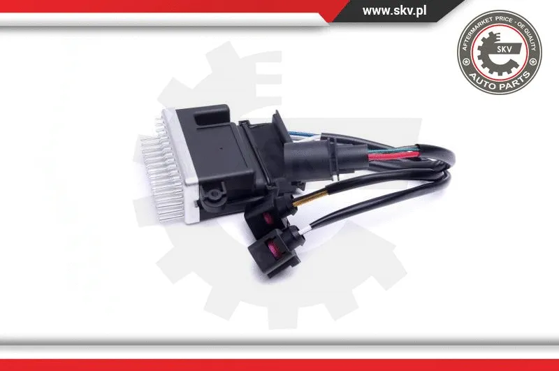 Resistor, interior blower