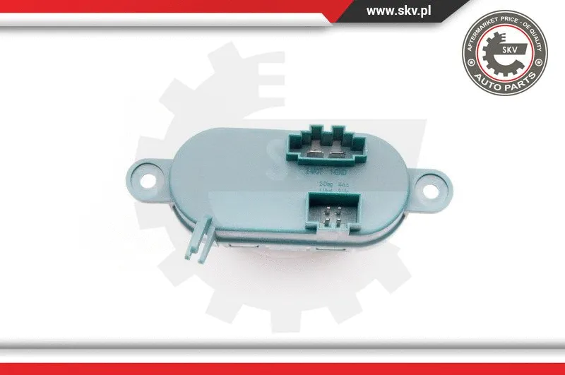 Resistor, interior blower