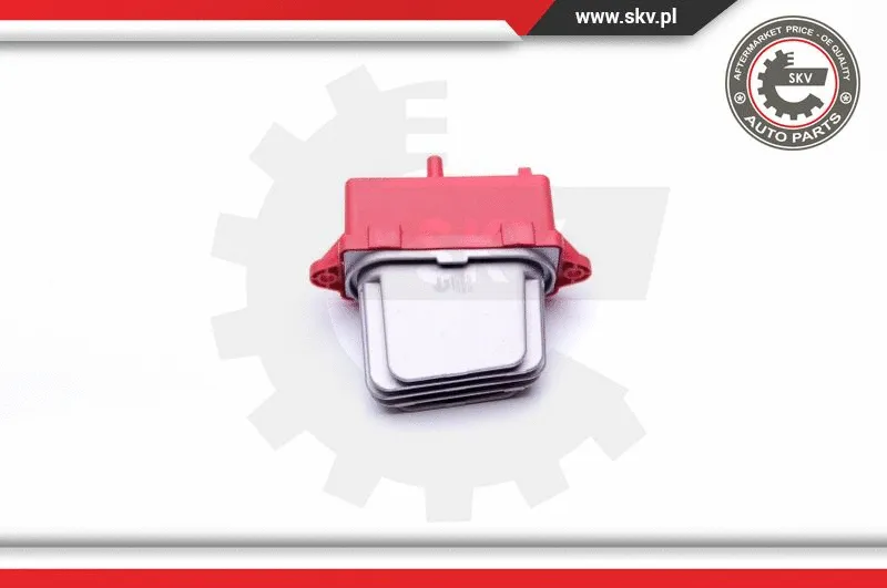 Resistor, interior blower