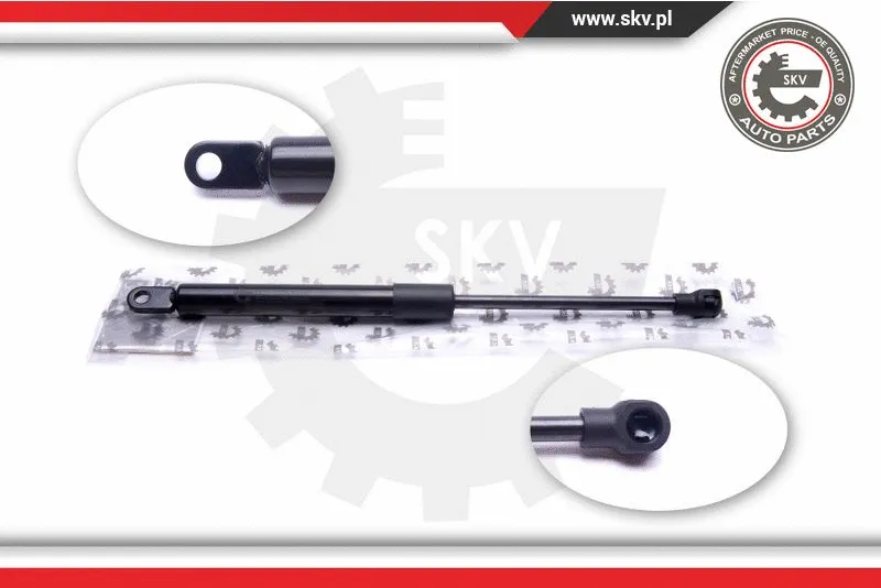 Gas Spring, rear window