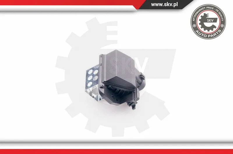 Resistor, interior blower