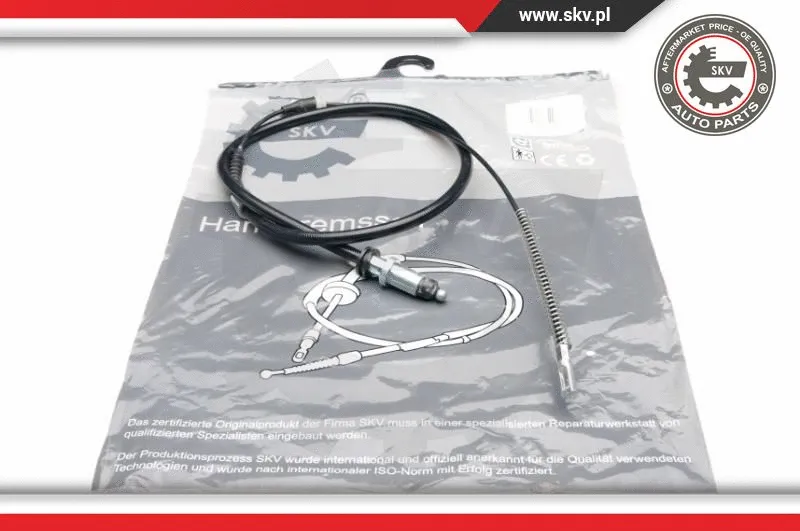 Cable Pull, parking brake (25SKV983)