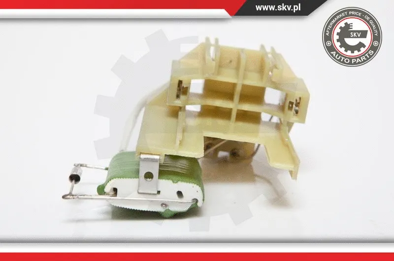 Resistor, interior blower