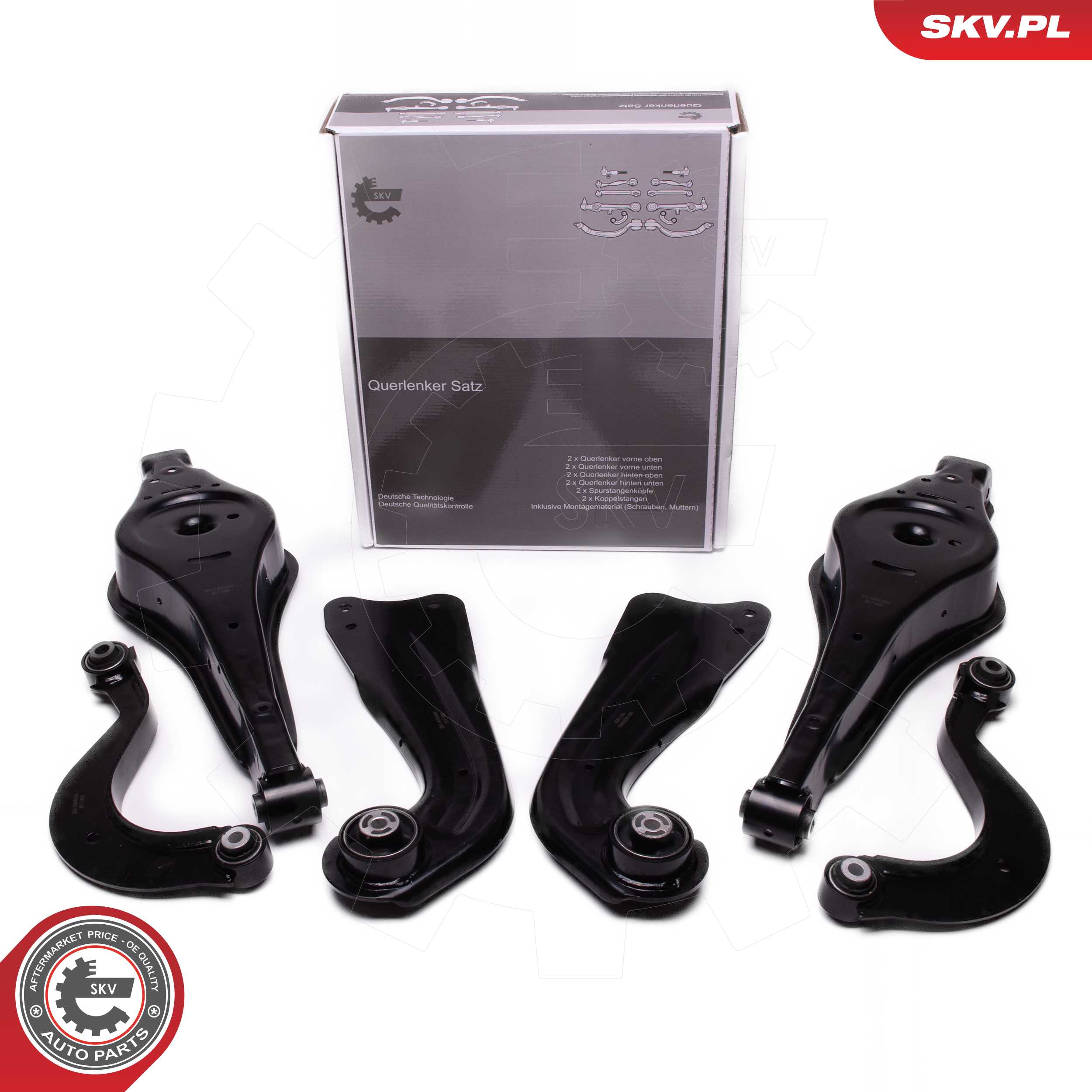 Control/Trailing Arm Kit, wheel suspension (04SKV640)