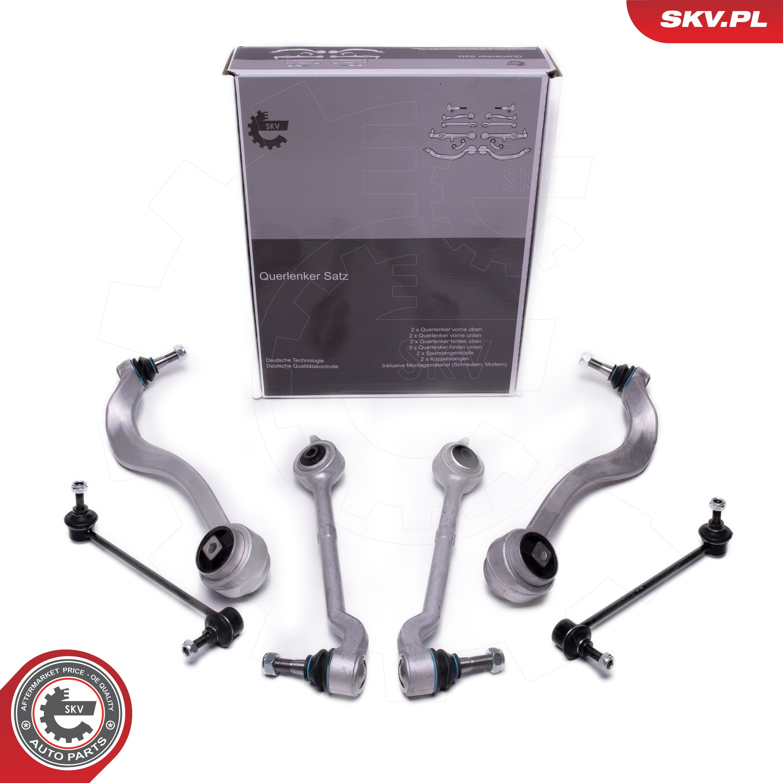 Control/Trailing Arm Kit, wheel suspension (04SKV760)