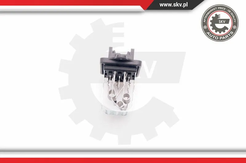 Resistor, interior blower