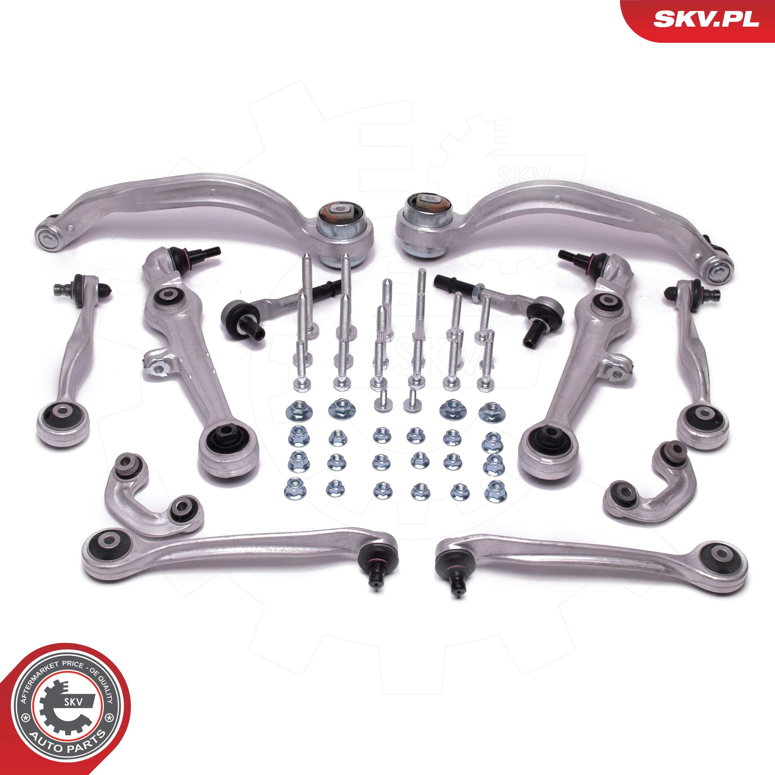 Control/Trailing Arm Kit, wheel suspension