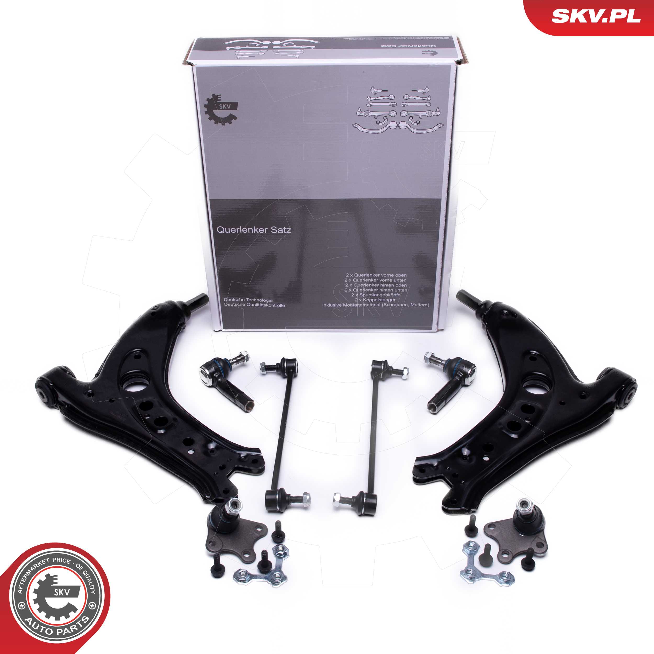 Control/Trailing Arm Kit, wheel suspension (04SKV740)