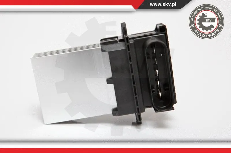 Resistor, interior blower