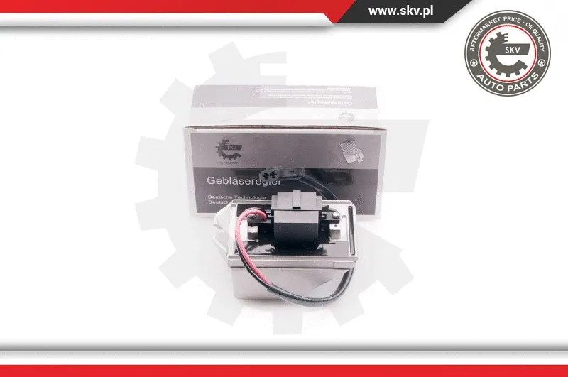 Resistor, interior blower