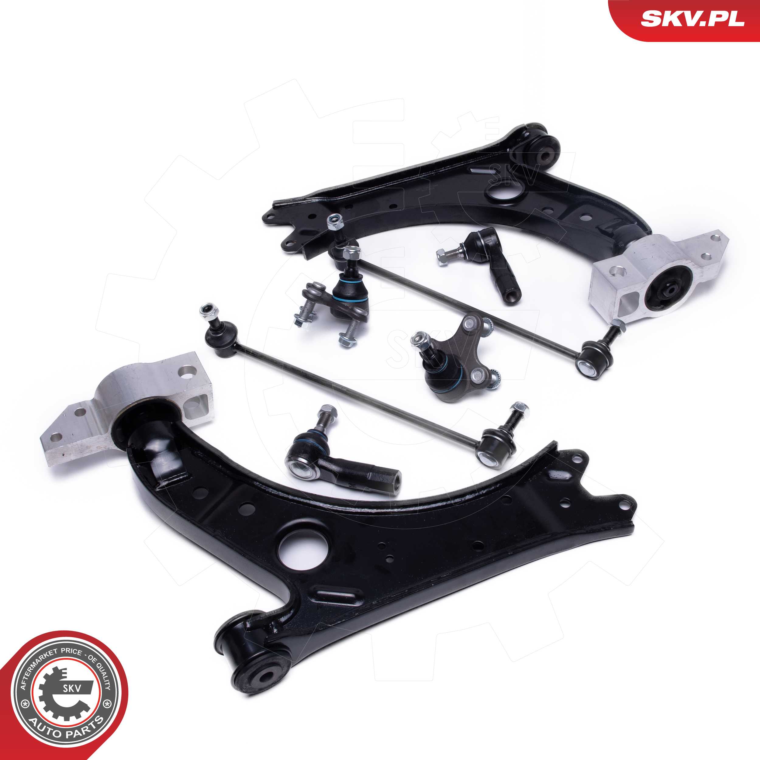 Control/Trailing Arm Kit, wheel suspension
