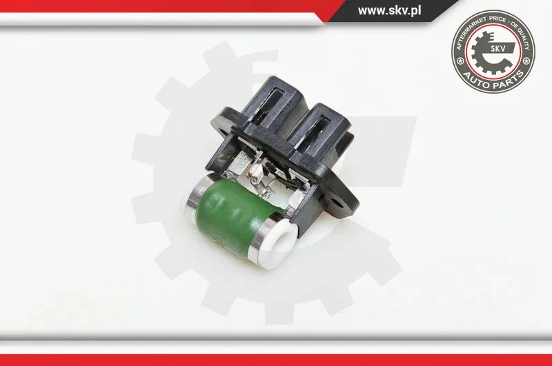 Resistor, interior blower