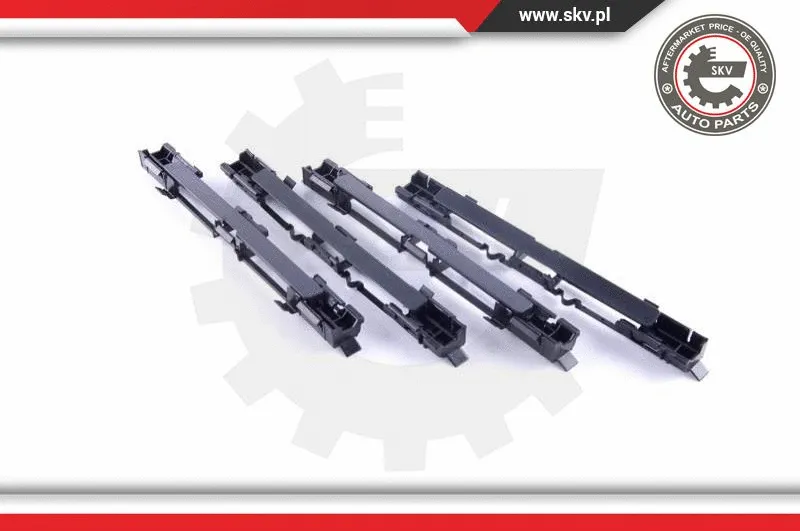 Clip, trim/protection strip