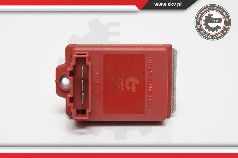 Resistor, interior blower