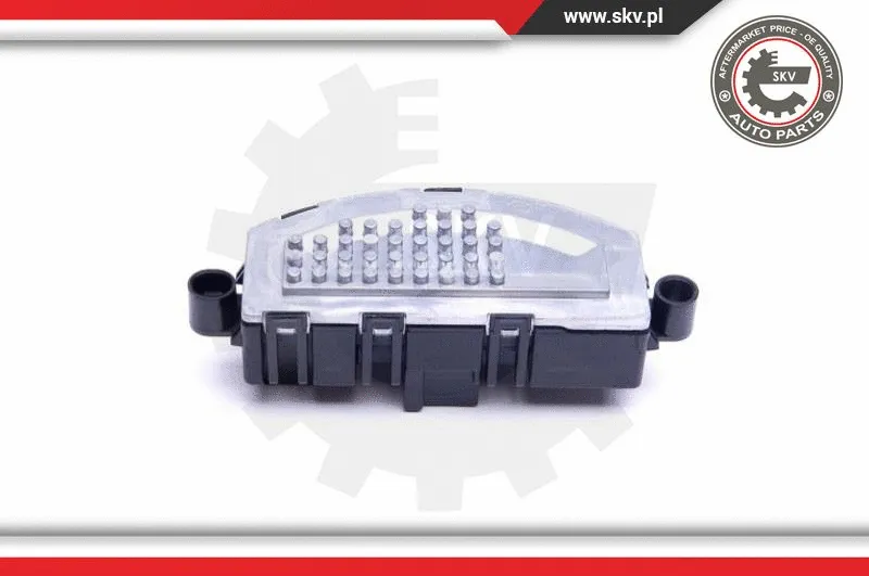 Resistor, interior blower