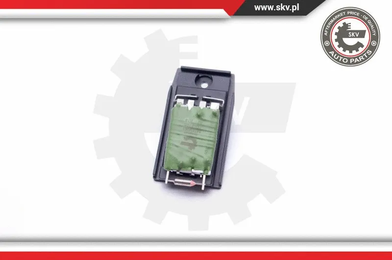 Resistor, interior blower