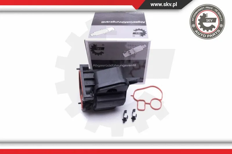 Cooler, exhaust gas recirculation (14SKV201)