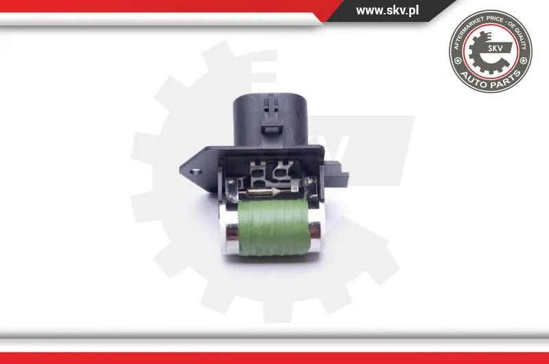 Resistor, interior blower