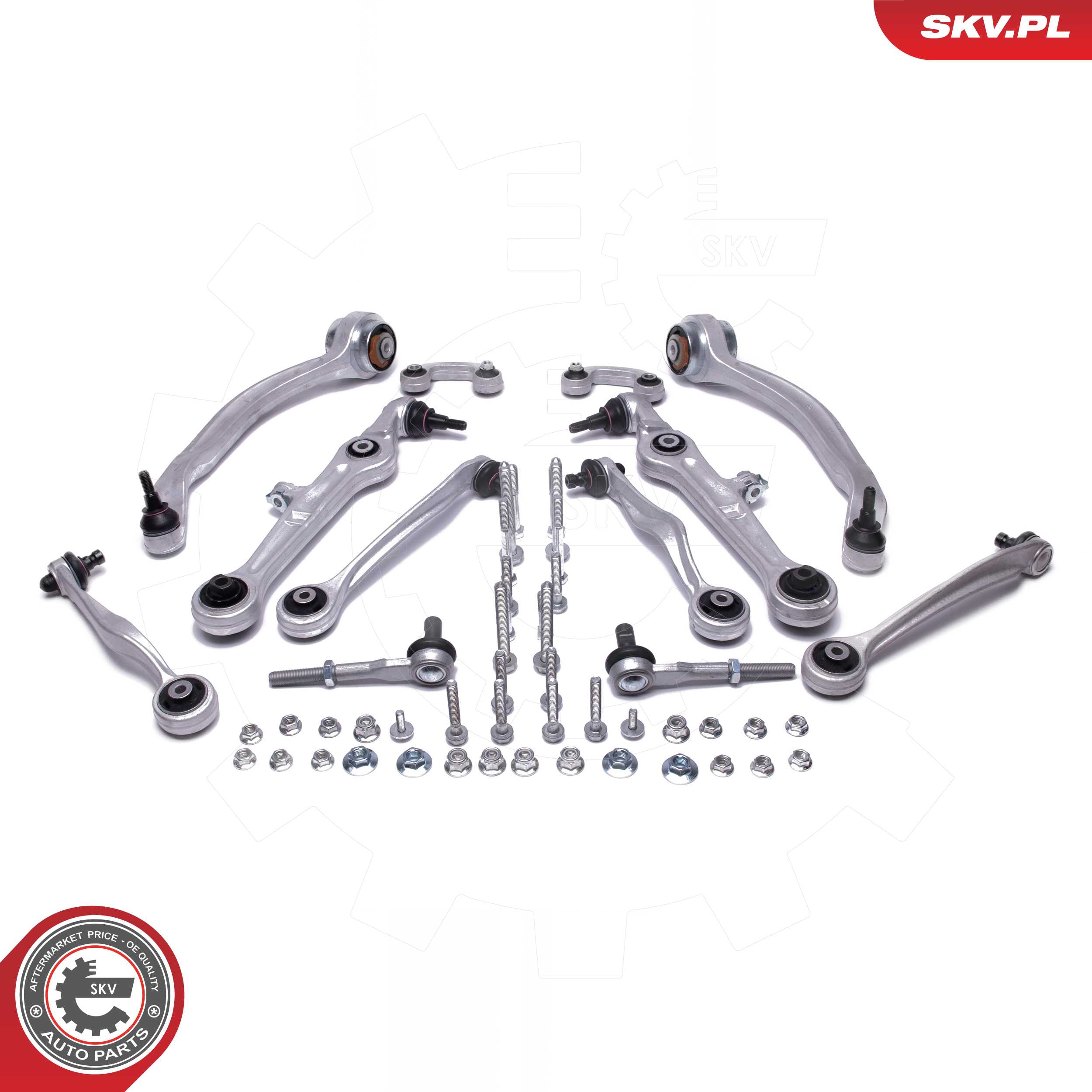 Control/Trailing Arm Kit, wheel suspension