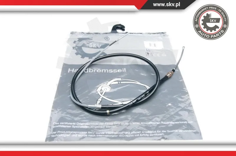 Cable Pull, parking brake (25SKV586)