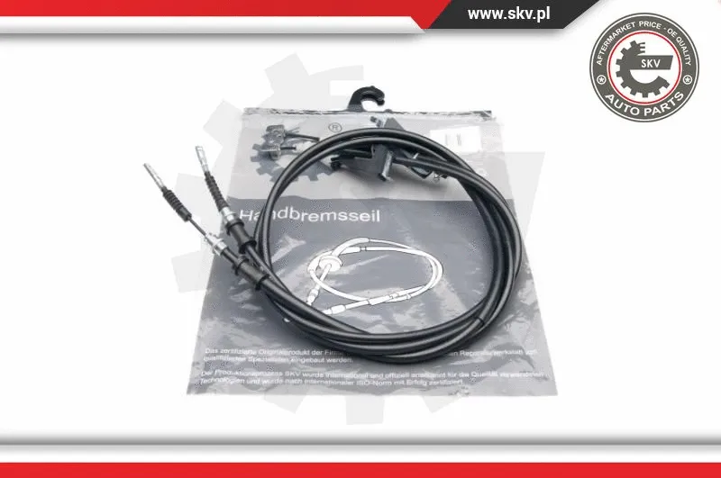 Cable Pull, parking brake (25SKV168)