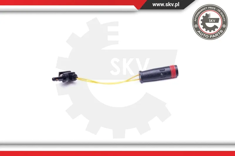Warning Contact, brake pad wear
