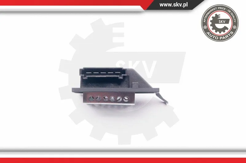 Resistor, interior blower