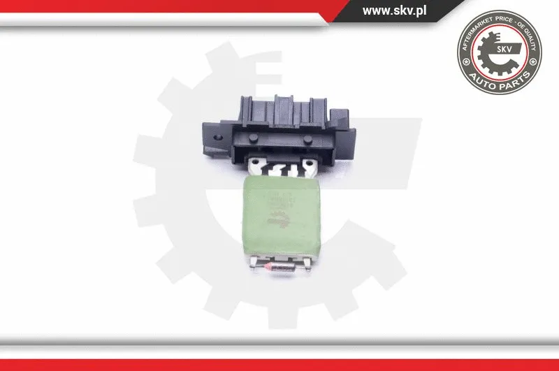 Resistor, interior blower