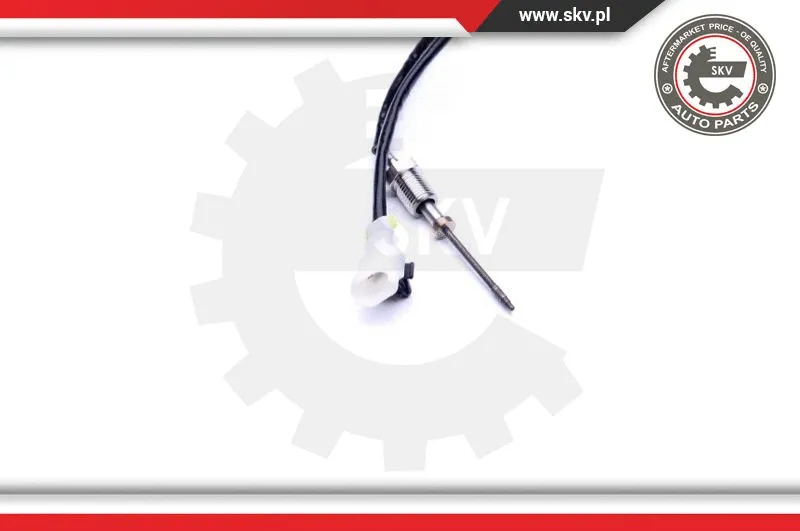 Sensor, exhaust gas temperature