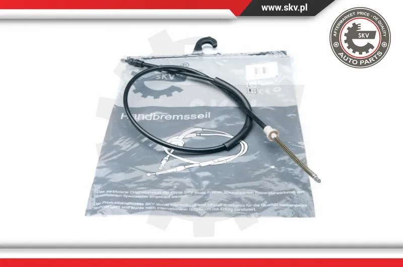 Cable Pull, parking brake (25SKV196)