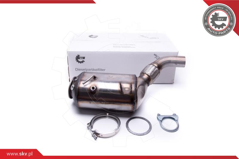 Soot/Particulate Filter, exhaust system (62SKV512)