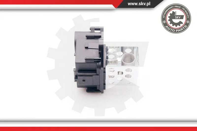 Resistor, interior blower