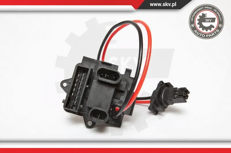 Resistor, interior blower