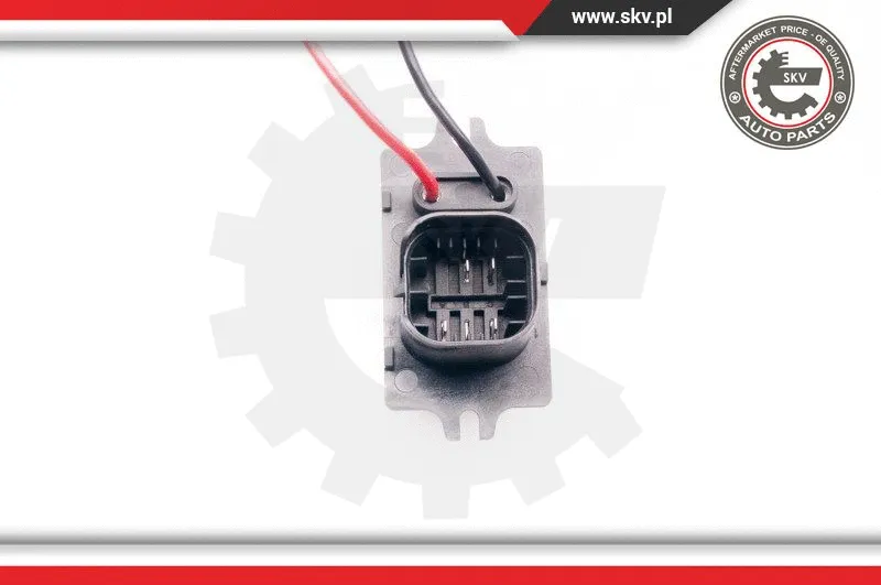 Resistor, interior blower