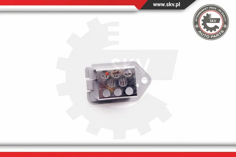 Resistor, interior blower