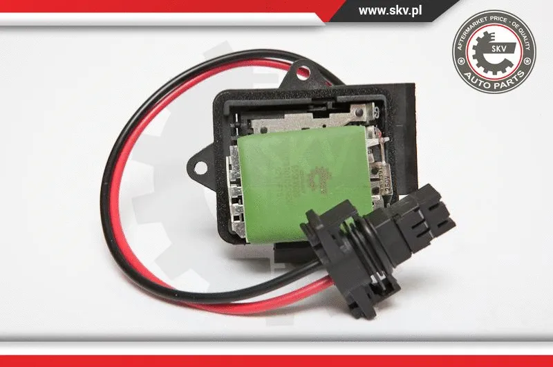 Resistor, interior blower