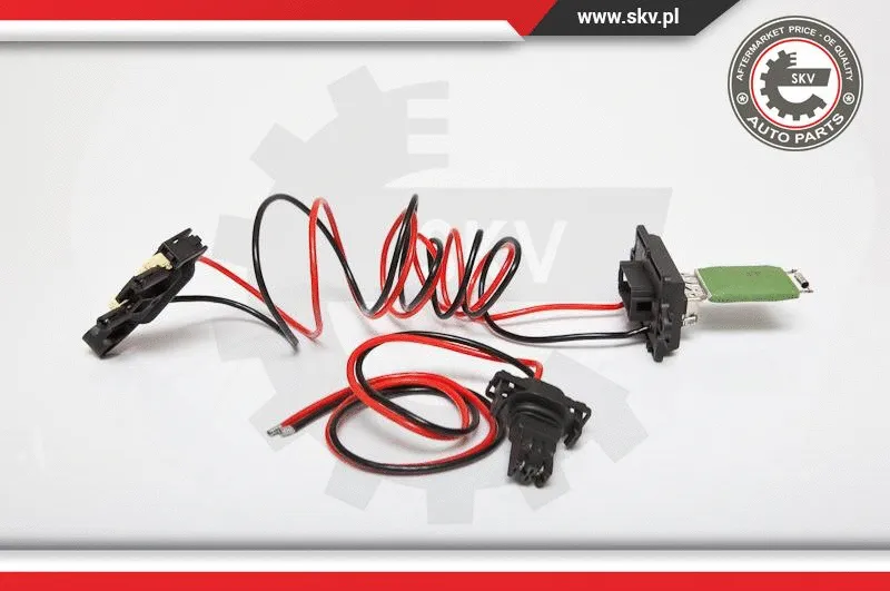 Resistor, interior blower