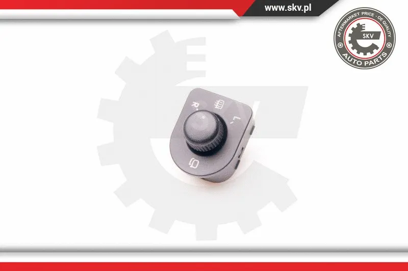 Switch, exterior rearview mirror adjustment