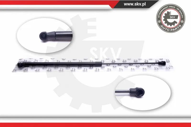 Gas Spring, rear window