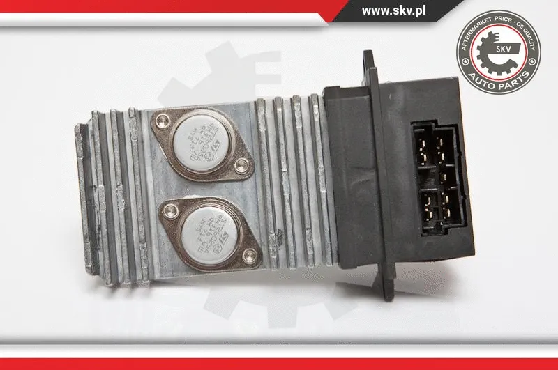 Resistor, interior blower