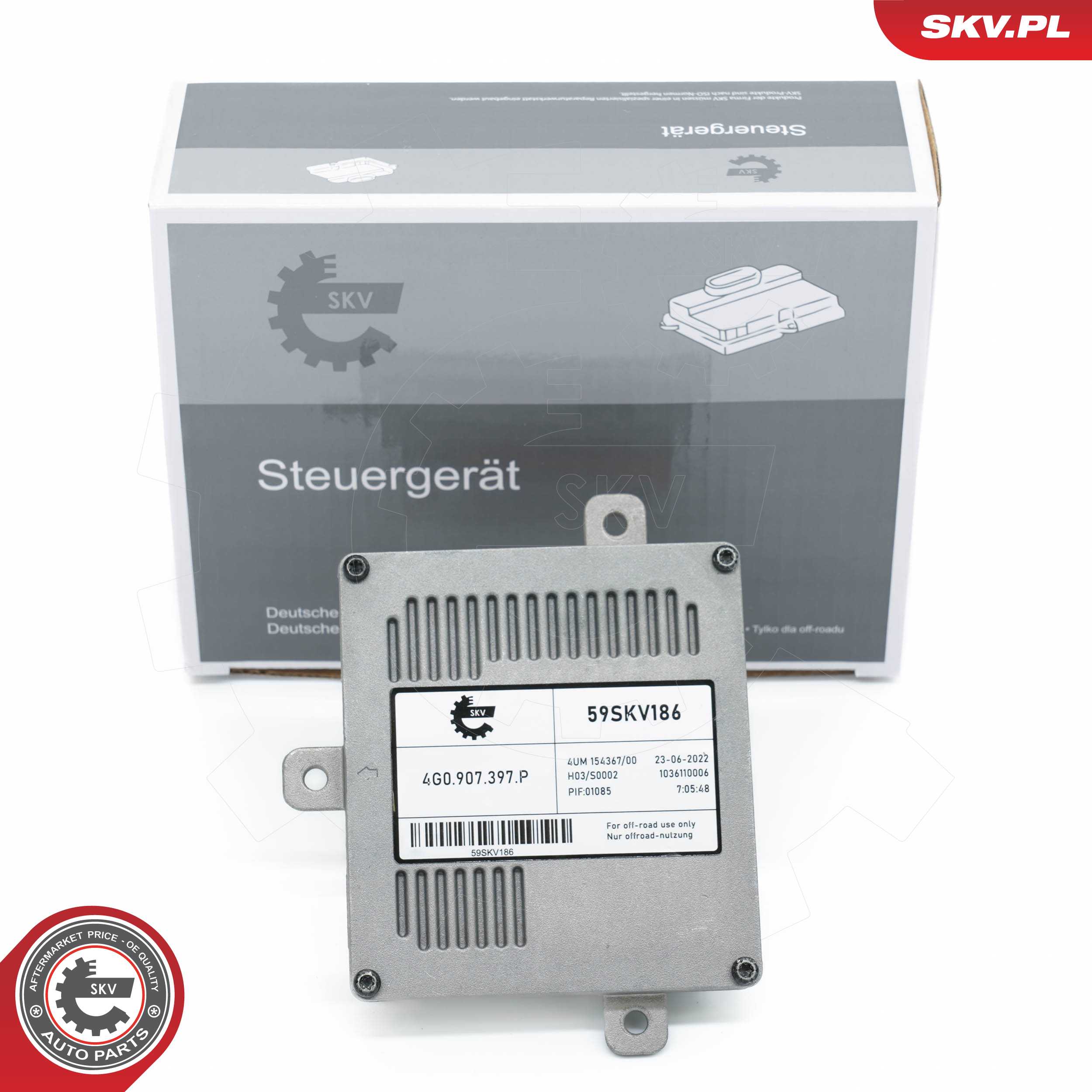 Control Unit, lights (59SKV186)