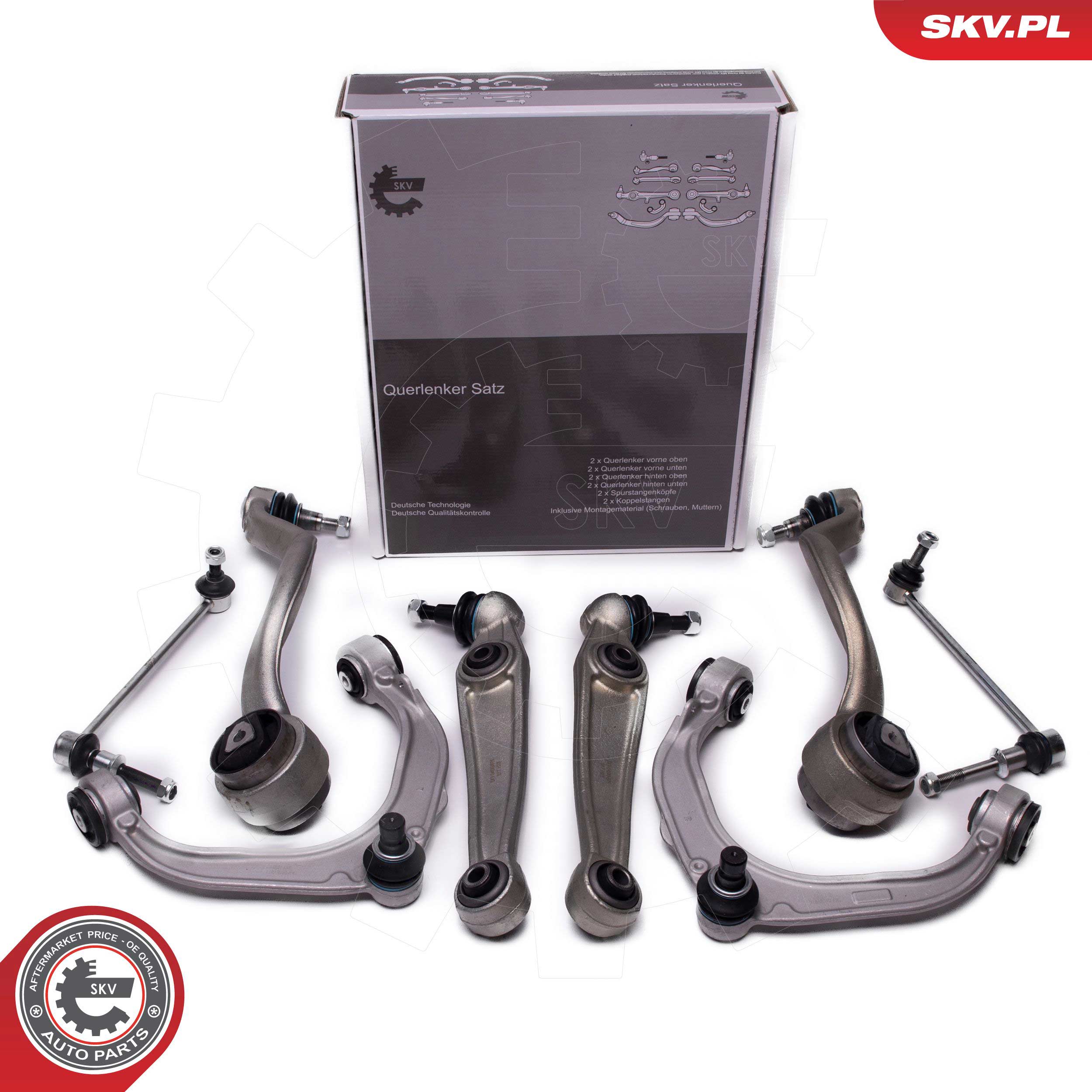 Control/Trailing Arm Kit, wheel suspension (04SKV870)