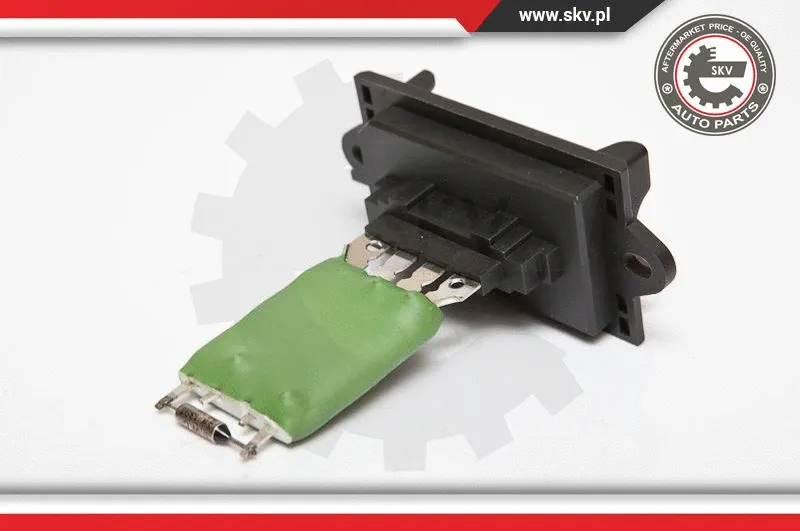 Resistor, interior blower
