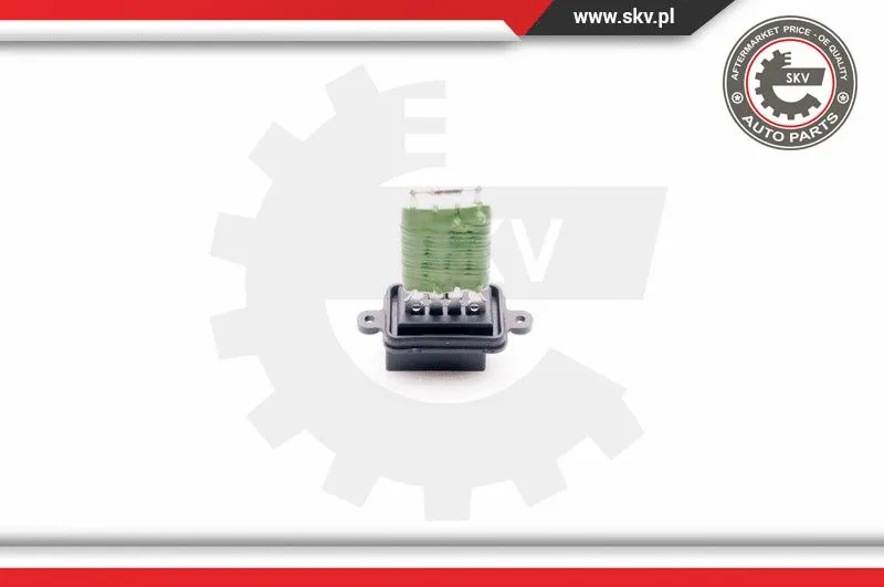 Resistor, interior blower