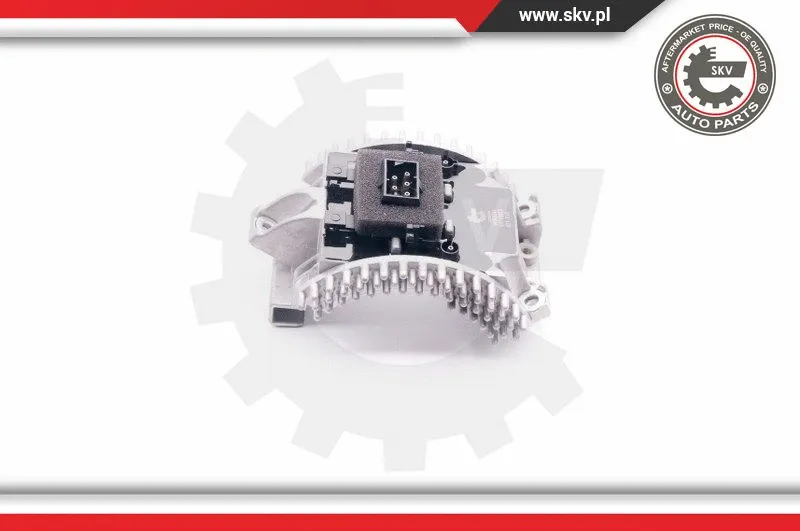 Resistor, interior blower