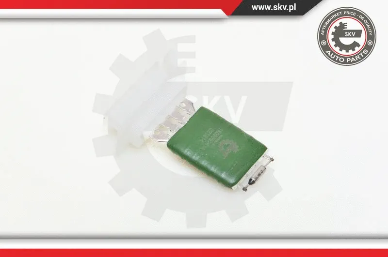 Resistor, interior blower