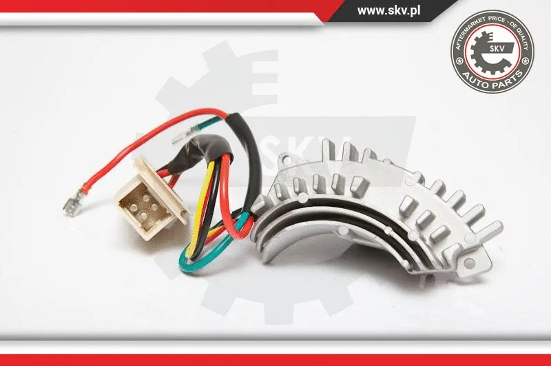 Resistor, interior blower